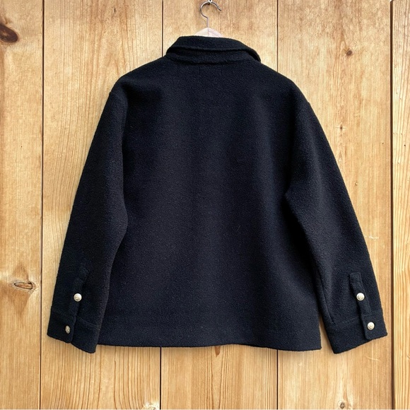 J. Crew NWT Women’s Boucle Jacket Gold Buttons Sz Large - Picture 8 of 8